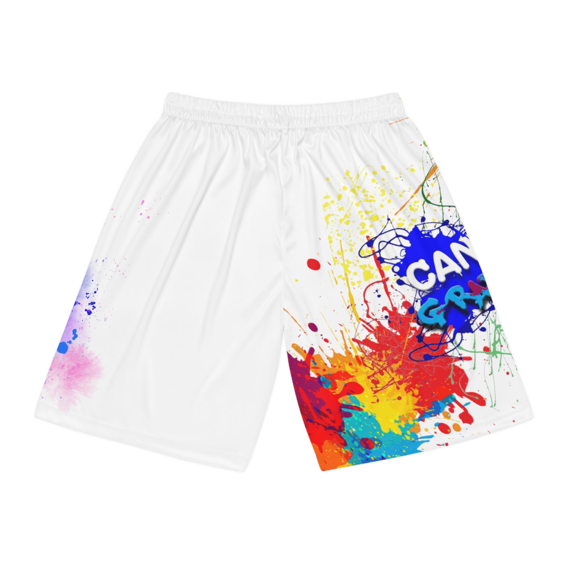 Basketball Shorts (AOP) - white Printify