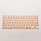 Candy Colors Silicone Keyboard Cover Sticker Canvas Graffitti